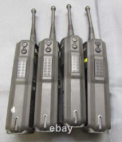 LOT OF FOUR Motorola DTR650 Digital Two Way Radios 900 MHz with Antenna