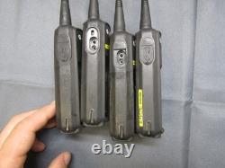 LOT OF FOUR Motorola DTR650 Digital Two Way Radios 900 MHz with Antenna