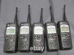 LOT OF TEN Motorola DTR650 Digital Two Way Radios 900 MHz with Antenna