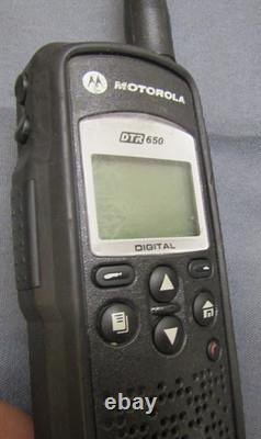 LOT OF TEN Motorola DTR650 Digital Two Way Radios 900 MHz with Antenna