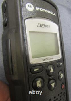 LOT OF TEN Motorola DTR650 Digital Two Way Radios 900 MHz with Antenna