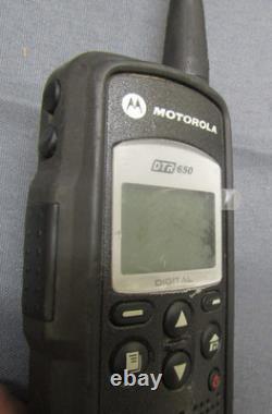 LOT OF TEN Motorola DTR650 Digital Two Way Radios 900 MHz with Antenna