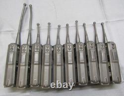 LOT OF TEN Motorola DTR650 Digital Two Way Radios 900 MHz with Antenna