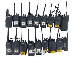 LOT of 18 Digital Analog Two Way Radio Motorola XPR6380 XPR 6380 Retevis AS IS