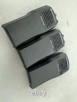 LOT of 3 (Three) Motorola CP200 Two-Way Radio AAH50RDC9AA2AN No Batteries/Ant