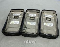 LOT of 3 (Three) Motorola CP200 Two-Way Radio AAH50RDC9AA2AN No Batteries/Ant