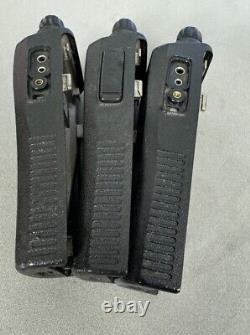 LOT of 3 (Three) Motorola CP200 Two-Way Radio AAH50RDC9AA2AN No Batteries/Ant