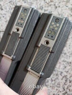 Lot 2 Motorola MT500 Vintage Two-Way Radio (Untested) for parts