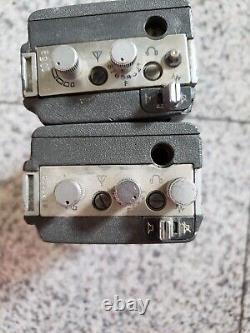Lot 2 Motorola MT500 Vintage Two-Way Radio (Untested) for parts