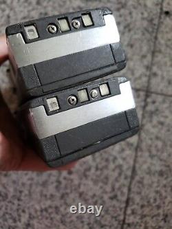 Lot 2 Motorola MT500 Vintage Two-Way Radio (Untested) for parts