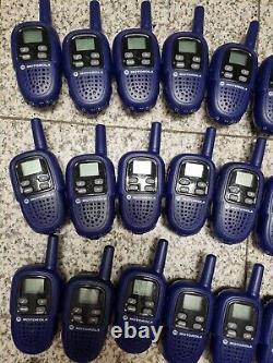 Lot 41 Motorola Talkabout FV300 Portable Handheld 22 Channels FRS Two Way Radio