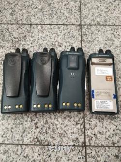 Lot 4 Motorola CT250 and CT150 Two-Way Radio Tested working