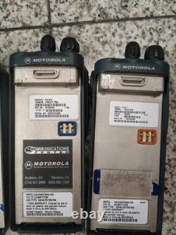 Lot 4 Motorola CT250 and CT150 Two-Way Radio Tested working