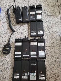 Lot 8 Motorola HT 1000 Two-Way Radio H01RDC9AA3CN/ H01RDC9AA3DN/H01SDC9AA3DN