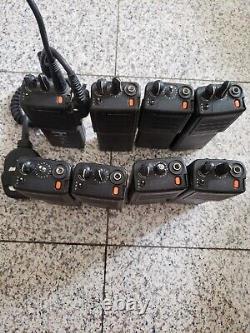 Lot 8 Motorola HT 1000 Two-Way Radio H01RDC9AA3CN/ H01RDC9AA3DN/H01SDC9AA3DN