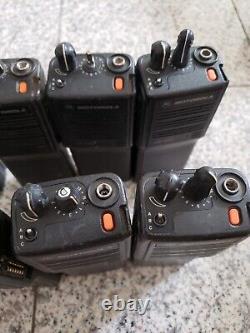 Lot 8 Motorola HT 1000 Two-Way Radio H01RDC9AA3CN/ H01RDC9AA3DN/H01SDC9AA3DN