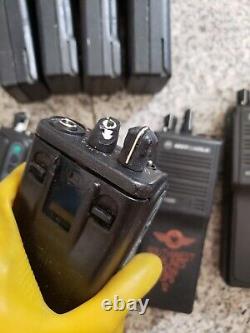 Lot 8 Motorola HT 1000 Two-Way Radio H01RDC9AA3CN/ H01RDC9AA3DN/H01SDC9AA3DN