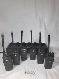 Lot Motorola Pr400 Vhf/uhf Aah65kdc9aa2an Portable Two-way Radio Ltr Capable