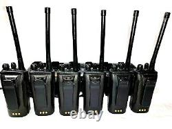 Lot Motorola Pr400 Vhf/uhf Aah65kdc9aa2an Portable Two-way Radio Ltr Capable