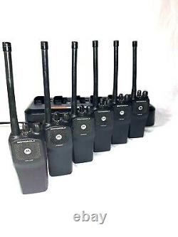 Lot Motorola Pr400 Vhf/uhf Aah65kdc9aa2an Portable Two-way Radio Ltr Capable