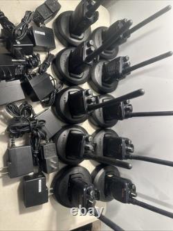 Lot Of 10 Motorola Mag One BPR40 Two-Way Radio-AAH84KDS8AA1AN Full Set