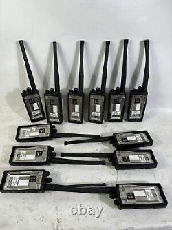 Lot Of 12 Motorola CP110 Two Way Radios No Battery H96KCC9AA2AA