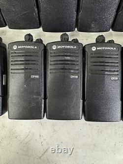 Lot Of 14 Motorola CP110 Two Way Radios No Battery Or Antenna H96KCC9AA2AA