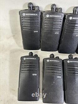 Lot Of 14 Motorola CP110 Two Way Radios No Battery Or Antenna H96KCC9AA2AA