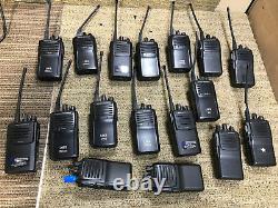 Lot Of 16 Vertex/motorola Standard VX-261 UHF Two Way Radios