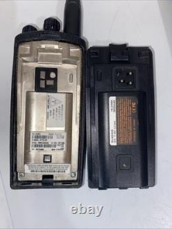 Lot Of 2 MOTOROLA CP110 Two Way Radios UHF 2 CH New Batteries & 1 Charger