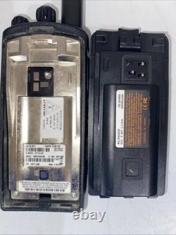 Lot Of 2 MOTOROLA CP110 Two Way Radios UHF 2 CH New Batteries & 1 Charger