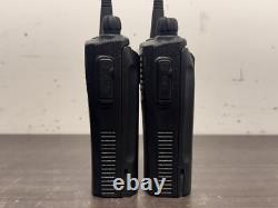 Lot Of 2 Motorola Radius CP200 Two-way UHF Radios AAH50RDC9AA1AN R90