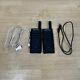 Lot Of 2 Motorola Sl300 Black Wireless 99-channels Portable Two-way Radio Works