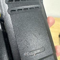 Lot Of 2 Motorola SL300 Black Wireless 99-Channels Portable Two-Way Radio Works