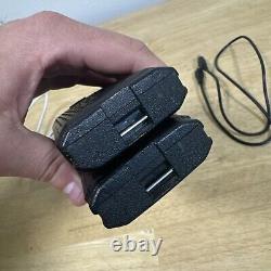 Lot Of 2 Motorola SL300 Black Wireless 99-Channels Portable Two-Way Radio Works