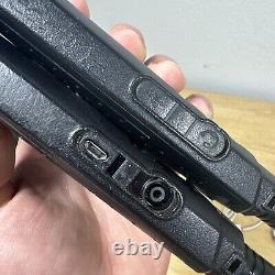 Lot Of 2 Motorola SL300 Black Wireless 99-Channels Portable Two-Way Radio Works