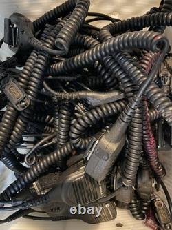 Lot Of 33 Motorola Pmmn4062a Impres Speaker MIC Apx Radio Two-way, Ip57