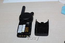 Lot Of 3Motorola CLS1110 Two-Way Radios with Battery Charger Belt Clip
