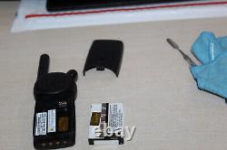 Lot Of 3Motorola CLS1110 Two-Way Radios with Battery Charger Belt Clip