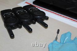 Lot Of 3Motorola CLS1110 Two-Way Radios with Battery Charger Belt Clip