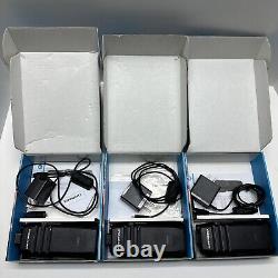 Lot Of 3 Motorola Two Way Radio TLK 100 Wave HK2112A
