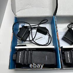 Lot Of 3 Motorola Two Way Radio TLK 100 Wave HK2112A