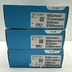 Lot Of 3 Motorola Two Way Radio TLK 100 Wave HK2112A