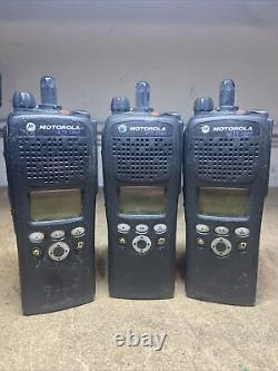 Lot Of 3 Motorola XTS 2500 Two-Way P25 Digital Radio H46UCF9PW6BN 700-800MHZ