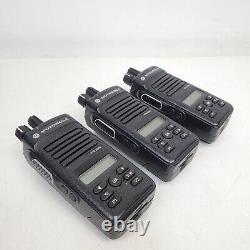 Lot Of 3x Motorola XPR 3500e UHF Portable Two Way Radio