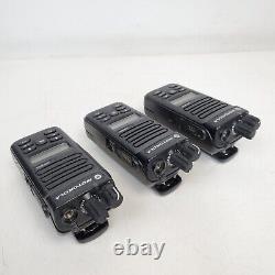 Lot Of 3x Motorola XPR 3500e UHF Portable Two Way Radio