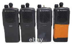 Lot Of 4- Motorola Model Aah45sdc9aa3an Pr860 Two Way Radio Sold As Is