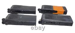 Lot Of 4- Motorola Model Aah45sdc9aa3an Pr860 Two Way Radio Sold As Is