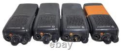Lot Of 4- Motorola Model Aah45sdc9aa3an Pr860 Two Way Radio Sold As Is