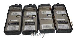 Lot Of 4- Motorola Model Aah45sdc9aa3an Pr860 Two Way Radio Sold As Is